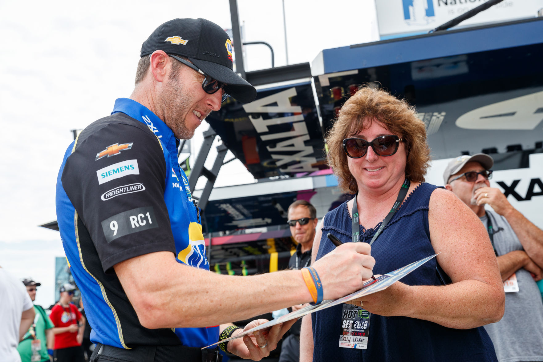 Friday at the NASCAR ROVAL 400.
